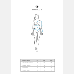 CZARNY sweter damski na zamek BOMBERKA MORAJ